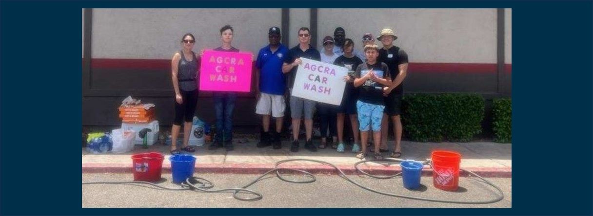 The Thunder Mountain Chapter supports Car Wash Fundraiser for their local Women's Shelter