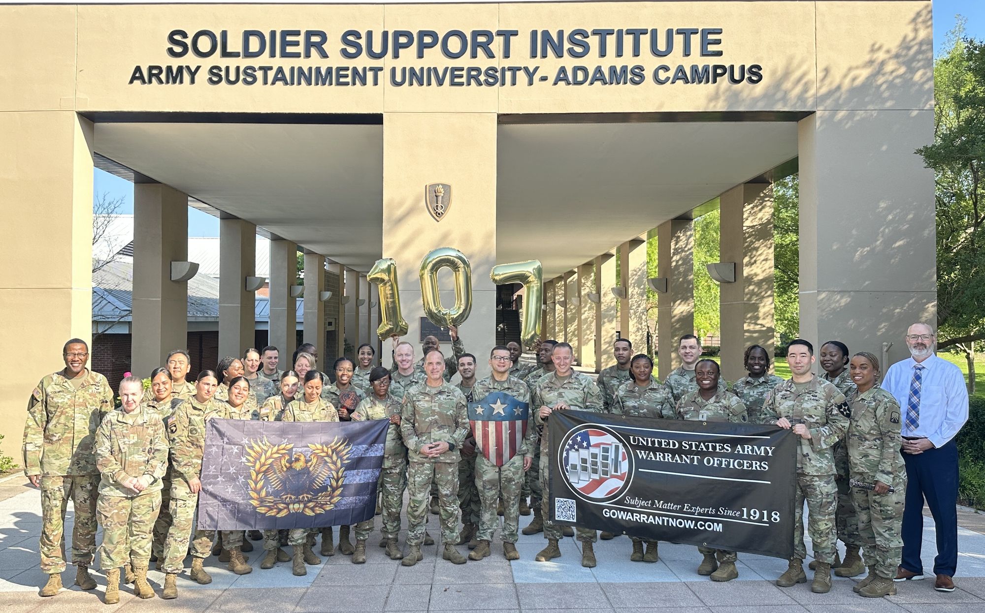 Warrant Officer Legacy in Motion: AG School Celebrates 107 Years of Excellence