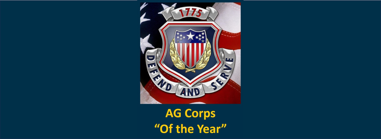 AG Corps "Of the Year" Award Winners