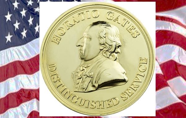 MG Horatio Gates Lifetime Gold Medal
