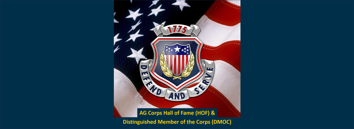 AG Corps HOF & DMOC Classes of 2026