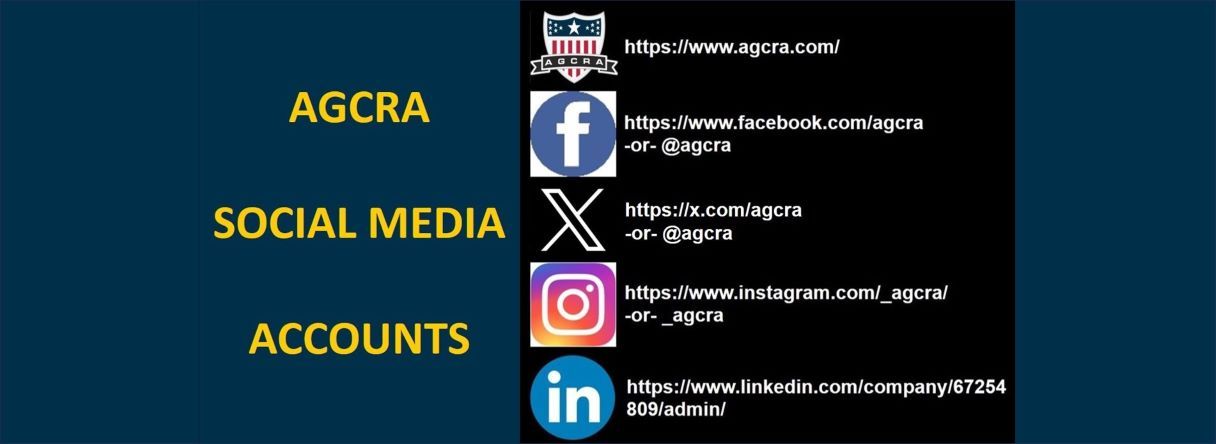 AGCRA Social Media