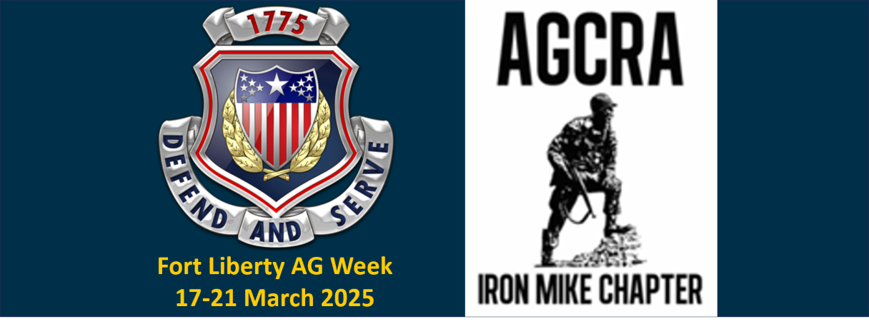 Fort Liberty AG Week 2025, 17-21 March 2025