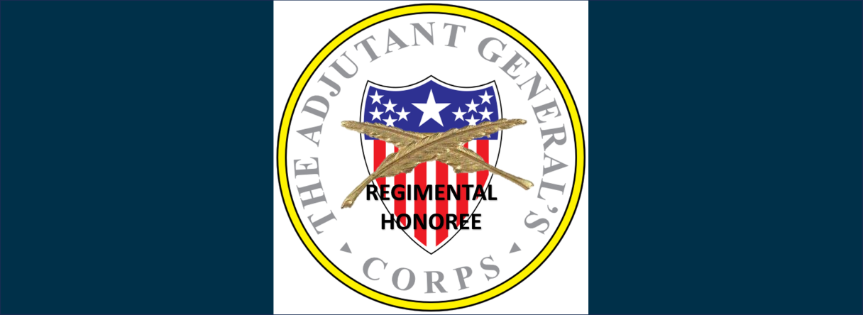Chief of the AG Corps Announces the New Honorary Warrant Officer of the Corps