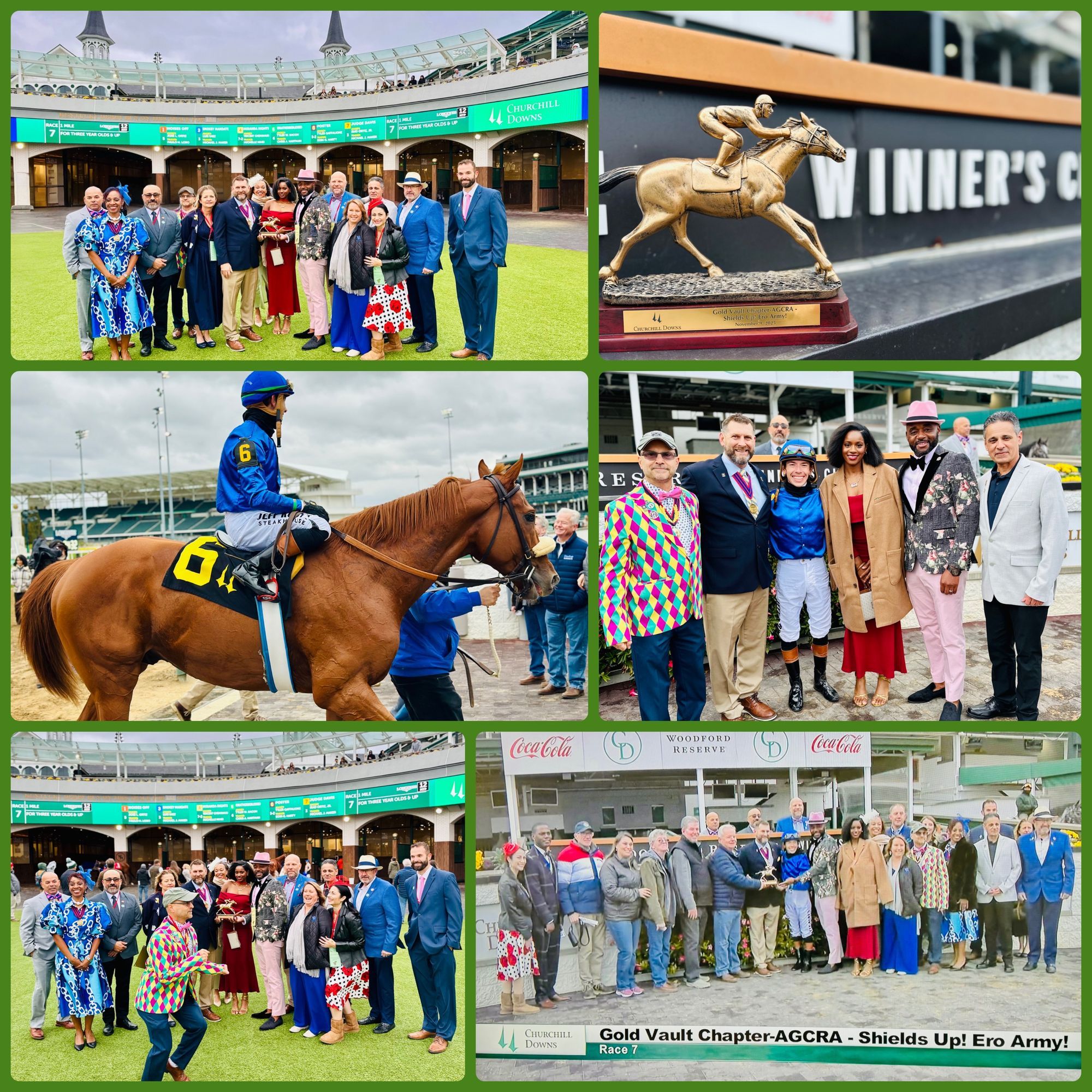 AGCRA Gold Vault Chapter’s Day at the Derby Celebrating Veterans and their Families