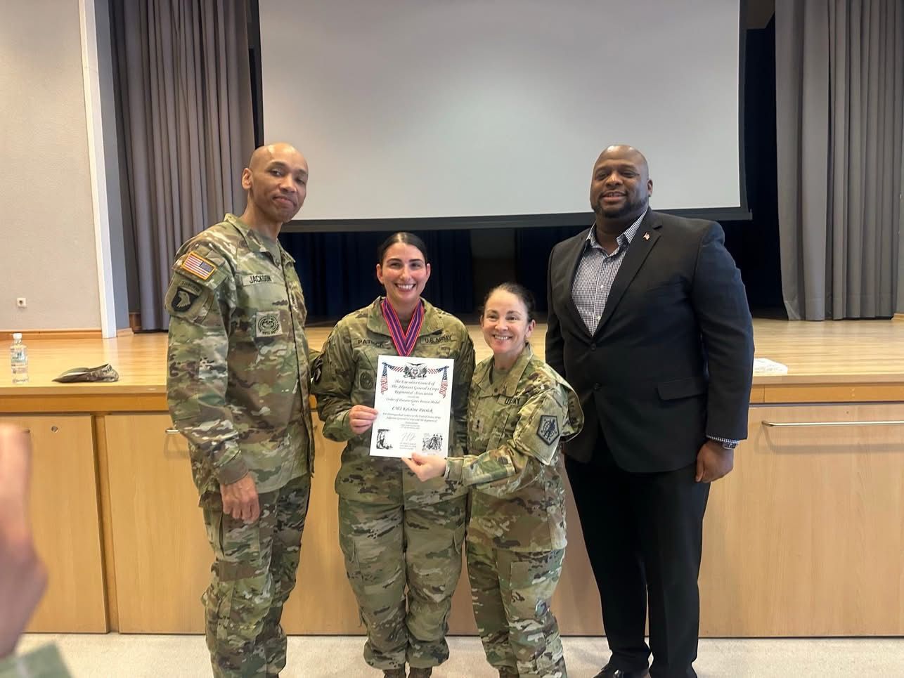 Strengthening the Force: European Chapter Engages with HRC Commanding General