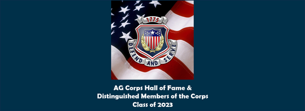 AG Corps Hall of Fame & Distinguished Members of the Corps, Class of 2023