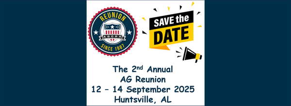 AG Reunion 2025 - Save the Date!