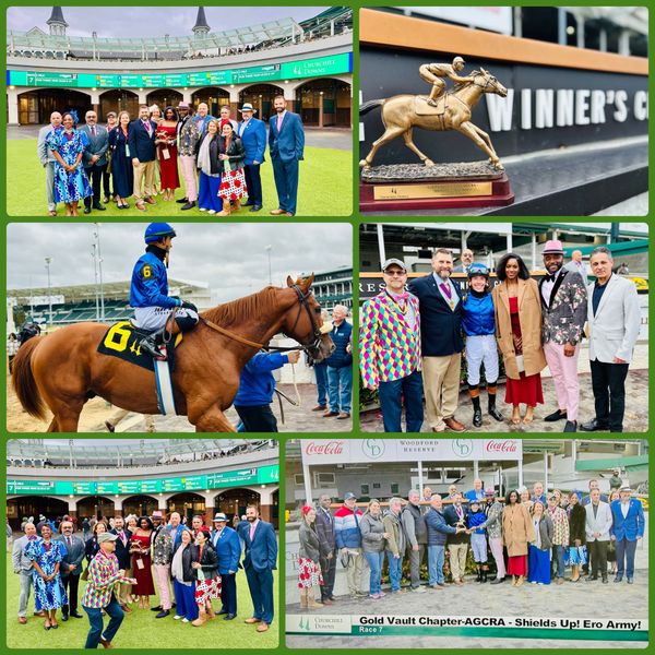 AGCRA Gold Vault Chapter’s Day at the Derby Celebrating Veterans and their Families