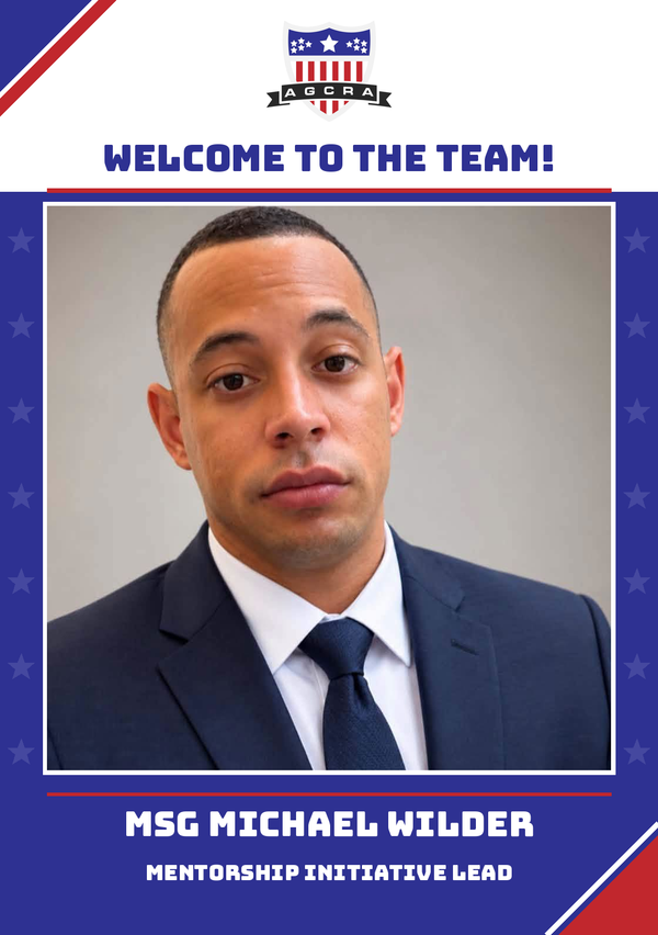 Meet the New Mentorship Initiative Lead, MSG Michael Wilder